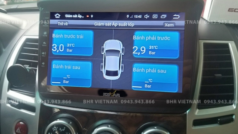 Màn hình DVD Android xe Mitsubishi Pajero Sport 2011 - 2017 | Kovar T1